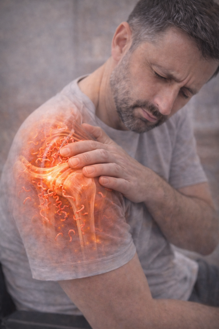 Stan zapalny stawu barkowego po infekcji – borelioza Sosnowiec